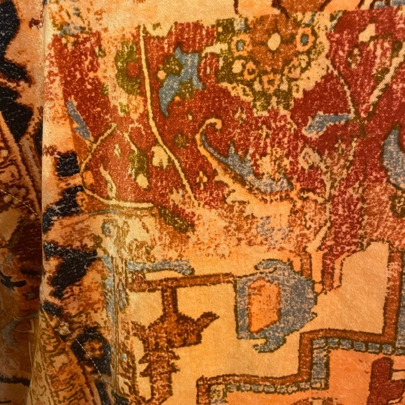 Anthropologie Tapestry Cropped Velvet Moto Jacket - Picture 11 of 12